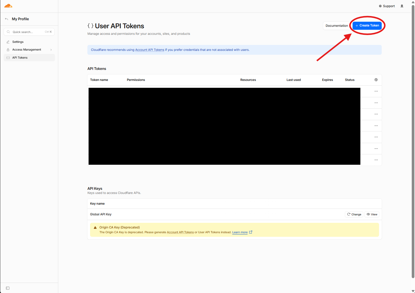 Create Token