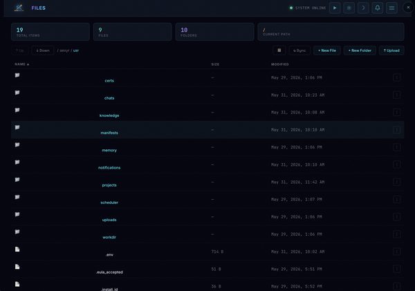 File Browser - Dark Theme