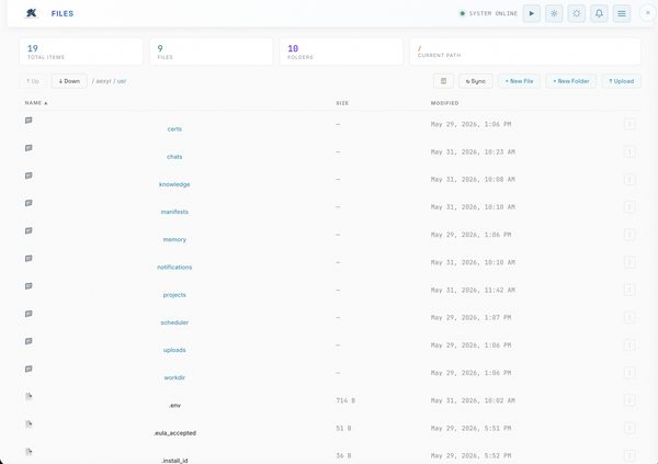 File Browser - Light Theme