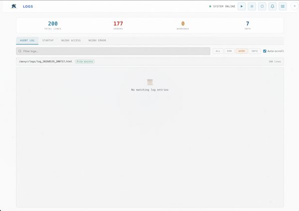 Log Viewer - Light Theme