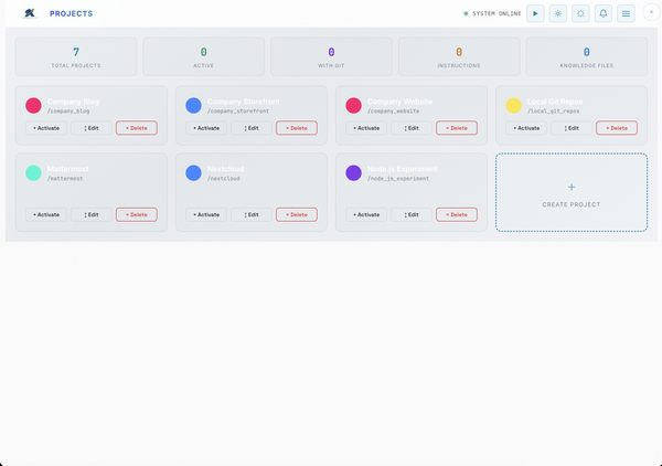 Projects Manager - Light Theme