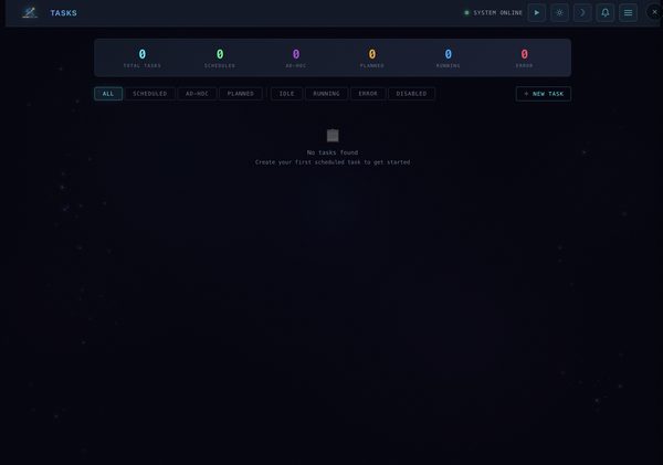 Task Scheduler - Dark Theme